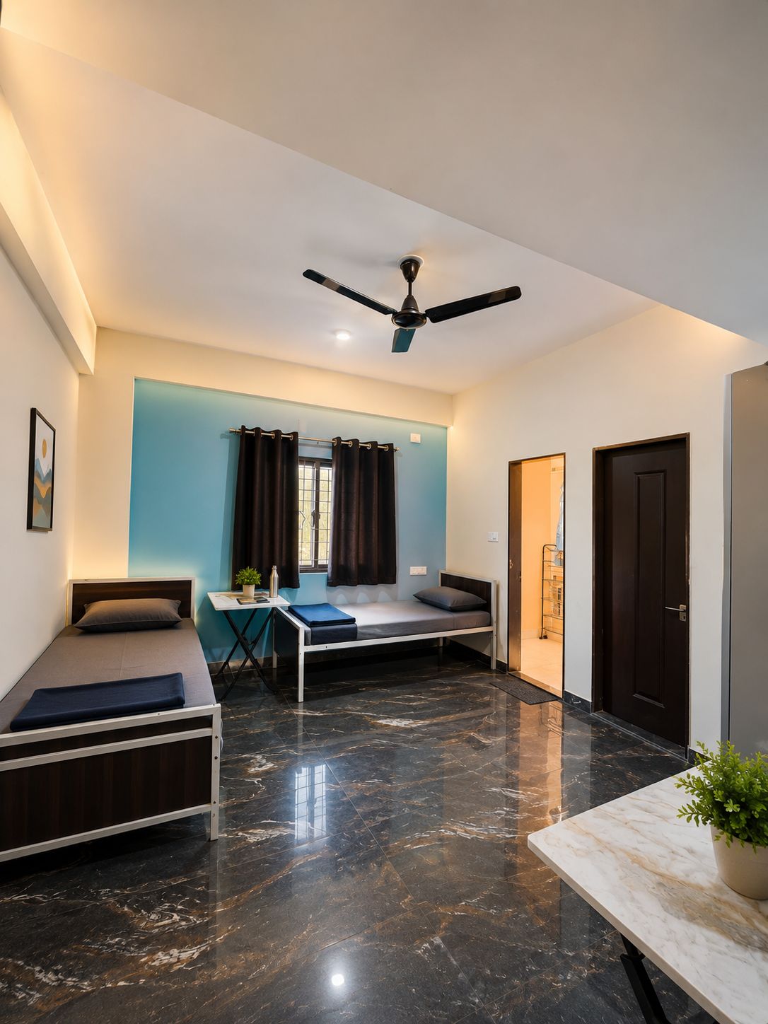Shared dormitory room